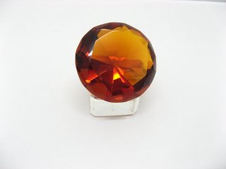 10X New Brown Taper Crystal Ball 40mm