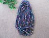 10Strand x 70Pcs AB Color Faceted Crystal Glass Beads 8mm