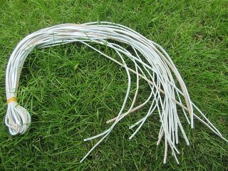12Pcs x 120cm Light Green Leatherette Flat Cord Rope Jewellery (image for) 12Pcs x 120cm Light Green Leatherette Flat Cord Rope Jewellery