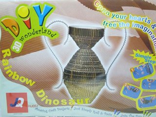 (image for) 10X DIY Corrugated Paper God's Pot Dolls Great Toy