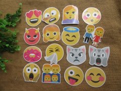 (image for) 2Packs x 50Pcs Emoticons Smiley Face Stickers Pack Craft Scrapbo