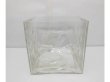 (image for) 4X Flower Pattern Wedding Cuboid Table Flower Vases 10x10cm