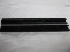 (image for) 1Pair 18" Black Full-Extension Storage Drawer Runner Slide