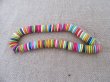 (image for) 2Strands x 110Pcs Flat Round Circle Gemstone Beads 18x3mm