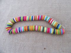 2Strands x 110Pcs Flat Round Circle Gemstone Beads 18x3mm