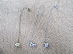 (image for) 12X Metal Chain Necklace with Alloy Zinc Shell Etc Pendants