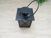 4X Black Mini-Lanterns Bombonieres Wedding Favours