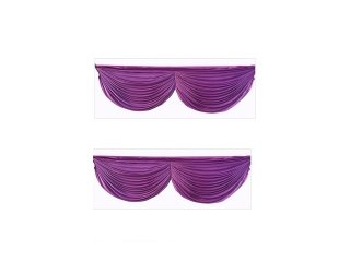 1Pc Purple 3M Swag Drape Stage Wedding Background