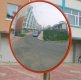 1X New Red 80cm Indoor Convex Security Safety Mirror