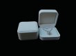 (image for) 6Pcs Velvet Necklace Pendant Jewellery Display Cases Gift Boxes 7x7x3.5cm