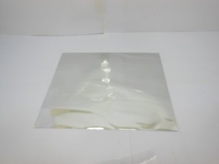 100Pcs Metallic Sliver Adhesive Plastic Bag Privacy Bag 20x17cm