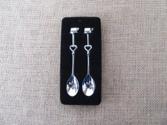 6Pkts X 2Pcs Heart Tea Coffee Drinking Spoon Teaspoon Wedding