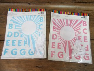 (image for) 24Packs Paper Party Bunting Flags/Banners/Pennants Outdoor Indoo
