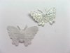 1000 Cute Silvery Butterfly Embellishments Trims jew-r161