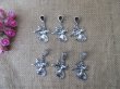 50Pcs Flying Angel Beads Charms Pendants Fit European Bracelet
