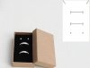 12 Coffee Kraft Plain Design Gift Boxes Cardboard Jewelry Boxes 12 Coffee Kraft Plain Design Gift Boxes Cardboard Jewelry Boxes