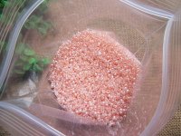 450g Peach Tube Glass Bugle Seed Beads 2mm 450g Peach Tube Glass Bugle Seed Beads 2mm