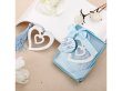 (image for) 10X Silver-Metal Heart Bookmark w/Tassel Wedding Favor