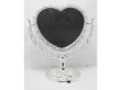 (image for) 1X New Pedestal Heart Makeup Mirror Double Sided
