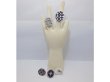 48Pcs Fashion Shell Ring Adjustable Size 4 Designs (image for) 48Pcs Fashion Shell Ring Adjustable Size 4 Designs