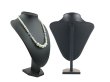 1X Black Necklace Jewellery Display Bust 24cm High (image for) 1X Black Necklace Jewellery Display Bust 24cm High