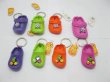 (image for) 48Pcs Funny Cute Assorted Slipper Key Rings
