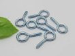 (image for) 40 Screw Eye Bails for Top Drilled Findings 40x18mm