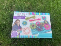 (image for) 1Set Waxed Raffia Twine DIY Flower Craft Set for Kids
