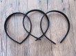(image for) 1Pc New Plain Design Black Headbands Hair Band Hair Hoop