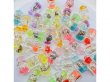 20Pcs Glow in Dark Miniature Wishing Bottle Pendant with Shell