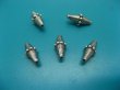 100 Antique Silver Bicone Beads Spacer Finding (image for) 100 Antique Silver Bicone Beads Spacer Finding