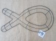 24X Ribbon Wreath Metal Frame Base Wire DIY Decoration Craft (image for) 24X Ribbon Wreath Metal Frame Base Wire DIY Decoration Craft