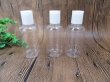 12x Transparent Barber Comestic Application Press Bottle 100ml (image for) 12x Transparent Barber Comestic Application Press Bottle 100ml
