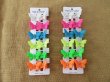 (image for) 1Sheetx 12Pcs (36Prs) Butterfly Hair Clamp Clip Mixed Color