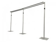1Set Aluminium 2 Layer Backdrop Stand Background Support 6x3m 1Set Aluminium 2 Layer Backdrop Stand Background Support 6x3m