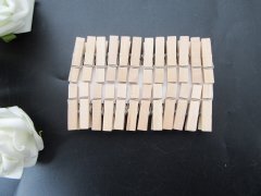 4Pkts X 24Pcs Wooden Photo Paper Clip Craft Scrapbooking 4Pkts X 24Pcs Wooden Photo Paper Clip Craft Scrapbooking