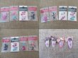 1Sheet X 4Pcs Girls' Hair Clips Fabric Sleepies Assorted