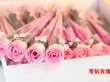 (image for) 60Pcs Pink Bath Artificial Rose Soap Flower Mother's Day Valentine's Day Gift