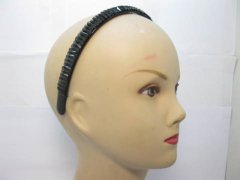 (image for) 1Pc 14mm Hairband Hair Bands with Rhinestone Black