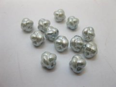 1300Pcs 10mm Light Gray Knot Loose Beads Finding 1300Pcs 10mm Light Gray Knot Loose Beads Finding