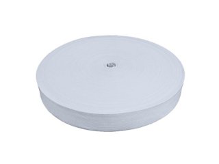1Rolls X 17 Meters White Sewing Elastic 3cm