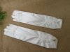 10Pairs Ivory Satin Gloves Bridal Glove Wedding Party Favor 32.5