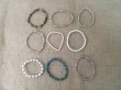 (image for) 12Pcs Fashion Elastic Crystal Glass Stone Plastic Beads Beaded B