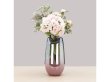 1Pc Gradient Pink Creative Flat Mouth Vase Artistic Glass Centerpiece (image for) 1Pc Gradient Pink Creative Flat Mouth Vase Artistic Glass Centerpiece