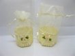 48 Ivory Candy Basket w/Bag Wedding Favor (image for) 48 Ivory Candy Basket w/Bag Wedding Favor