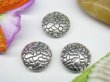 20pcs Metal Button Beads yw-ac-mb2 (image for) 20pcs Metal Button Beads yw-ac-mb2