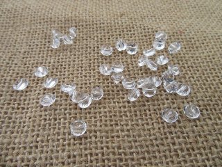 (image for) 12Packs x 48Pcs Clear Diamond Beads Rhinestone Craft Embellishme