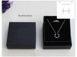 (image for) 12 Black Kraft Plain Design Gift Boxes Cardboard Jewelry Boxes 9x9x3cm