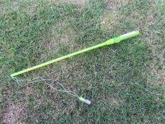 10Pcs Paper Lantern Holder Walking Stick Green Handle 10Pcs Paper Lantern Holder Walking Stick Green Handle