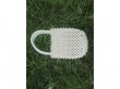 1Pc New Handmade Elegant Pearl Beaded Handbag Purse Pouch